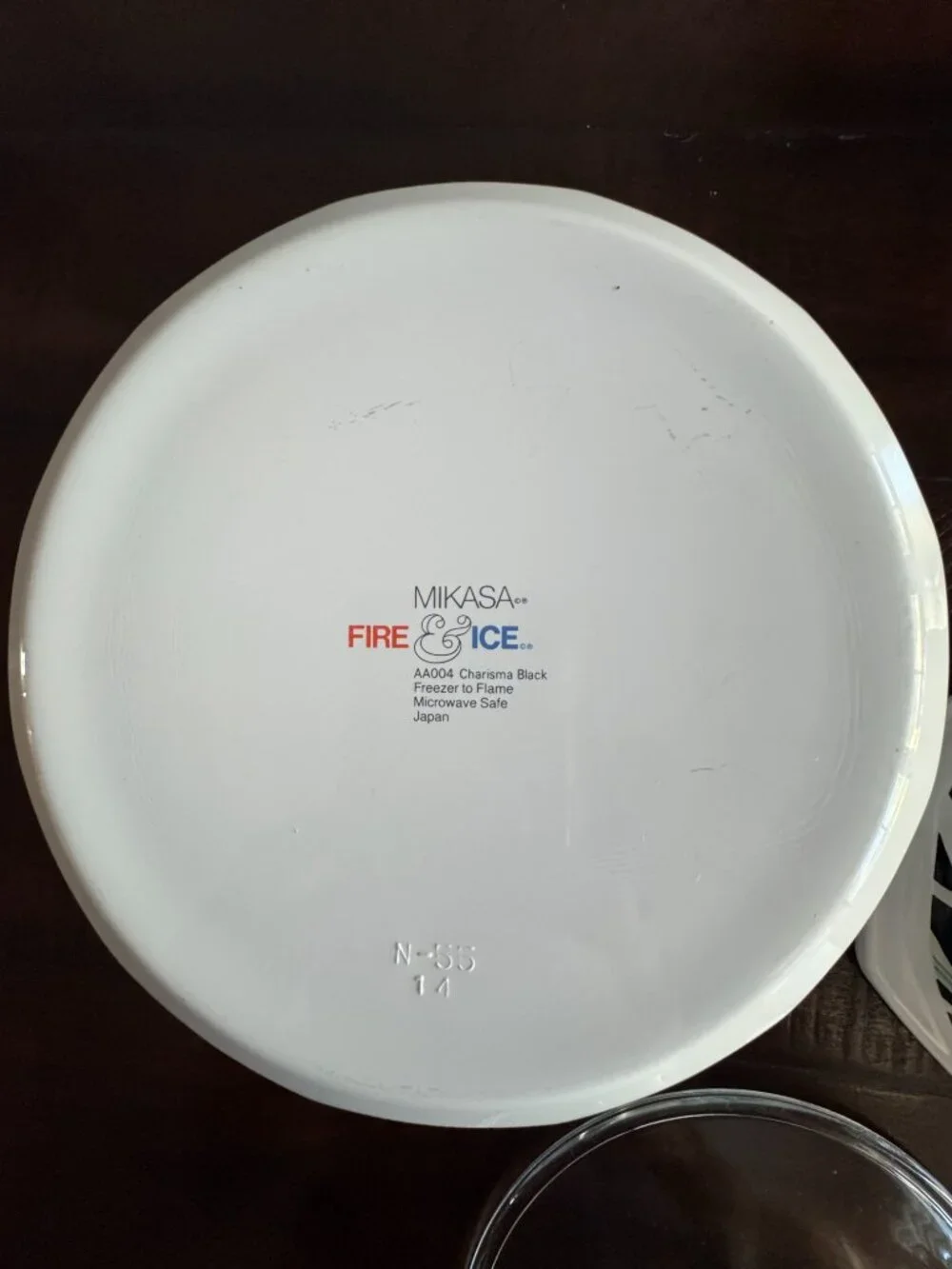 Vintage Mikasa Fire & Ice 